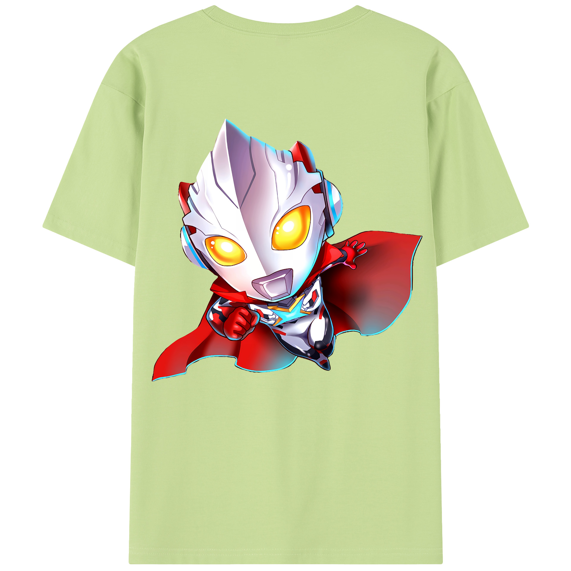 （画像用） ウルトラマン Ultraman 綿100％半袖Tシャツ（背面プリント）